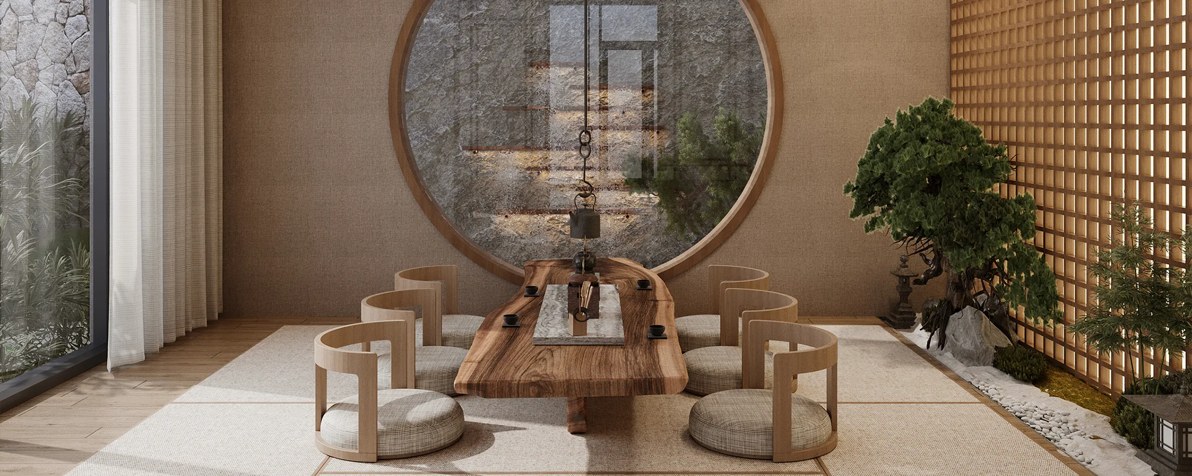 Onsen clubhouse & Yamaki park